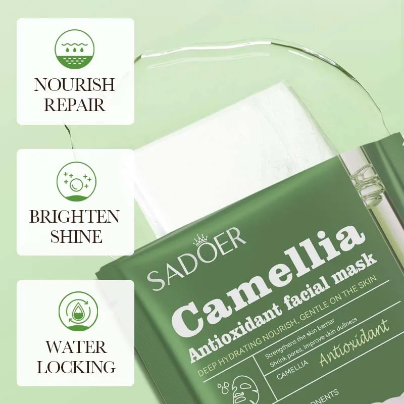 10 упаковок масок для лица с цветочными фруктами на 2025 год — увлажняющая и осветляющая формула растительного экстракта