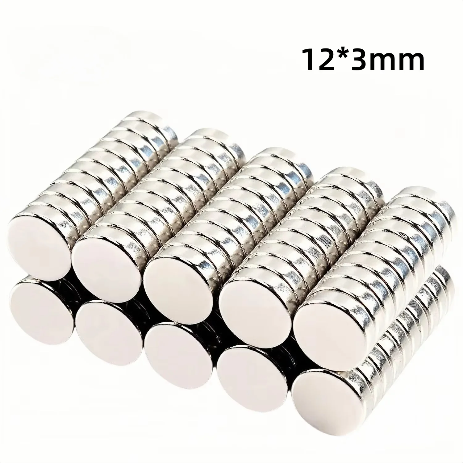 10/100/500Pcs 12 mmx 3mm Super Strong Round Disc Magnets N35 12mm*3mm Imanes 12mmx 3mm Rare Earth Neodymium Magnet DIY, Building