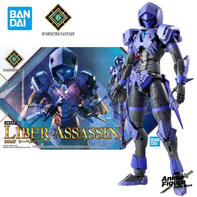 

100% оригинал в наличии Bandai 30 MINUTES FANTASY LIBER ASSASSIN аниме персонаж собрать игрушка модель украшения коллекция подарки