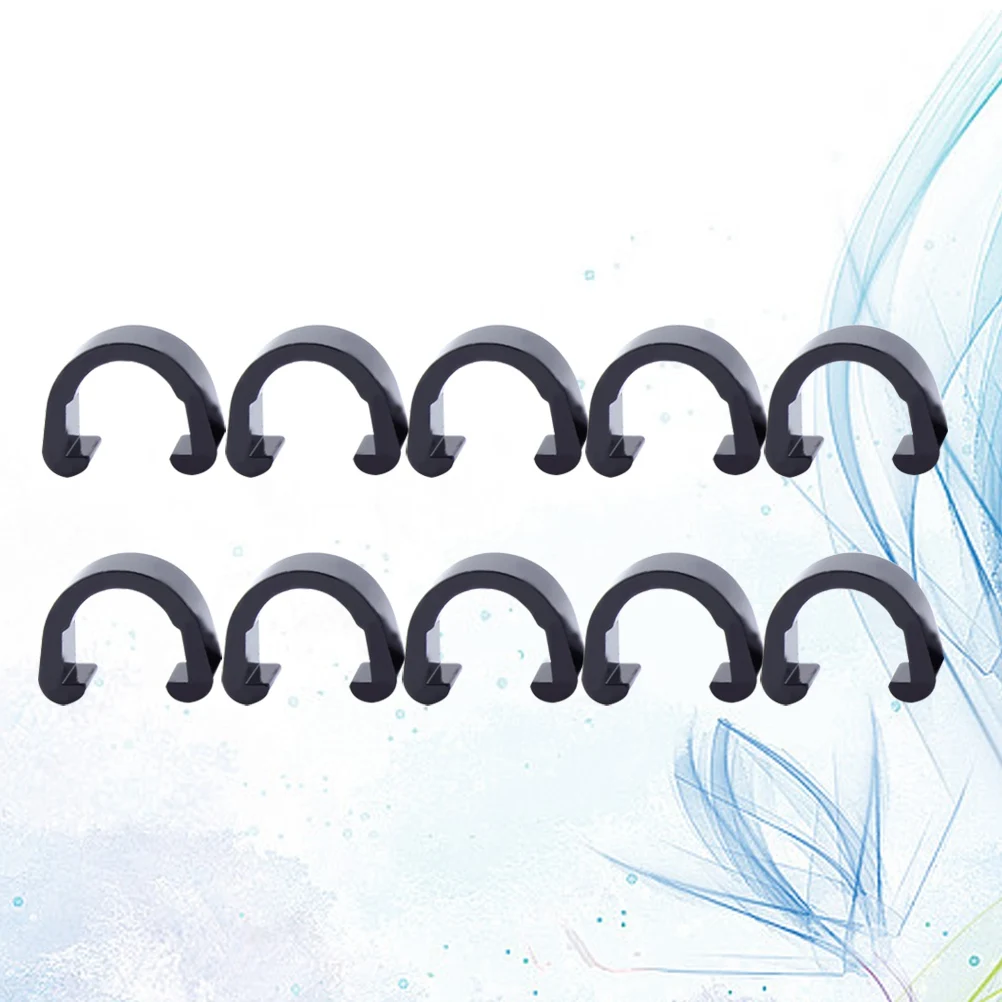 

10 PCS Pipe Fixing Clip Clips for Bike Buckle Brake Cable C-clip Wire Clamp Bicycle