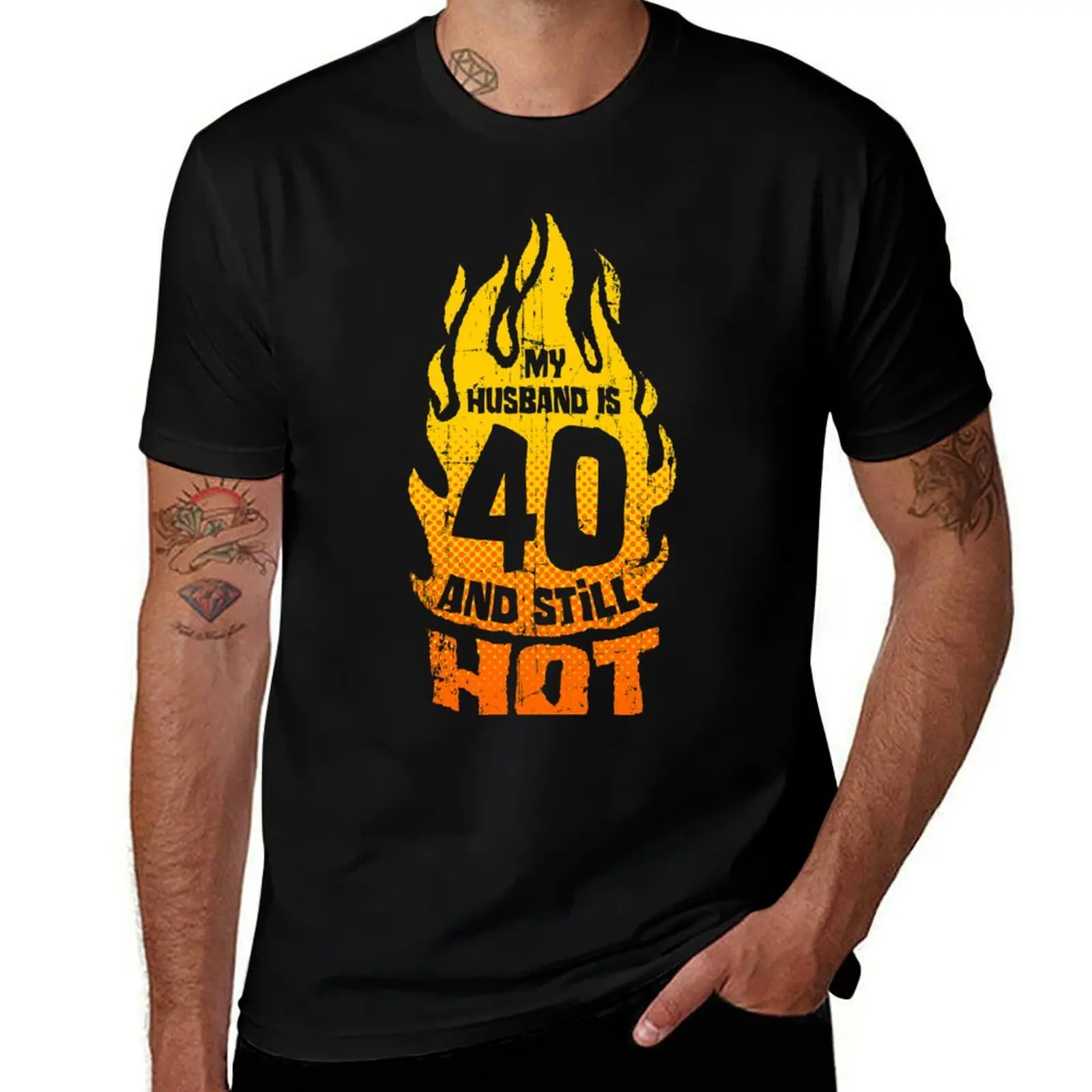 

T-Shirt shirt My t Husband 40 And t man designer Is men Still g Birthday Hot 40th for man shirts