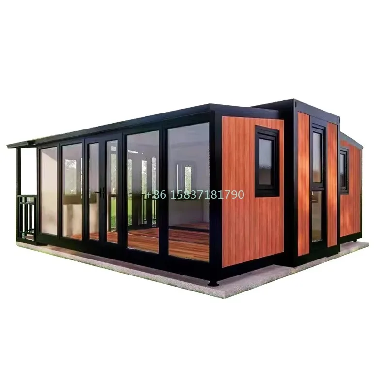 Ce Certification Container House Luxury Prefabricated Modern Mobile Tiny Home Prefab Space Capsule Custom Modular Fold Out House