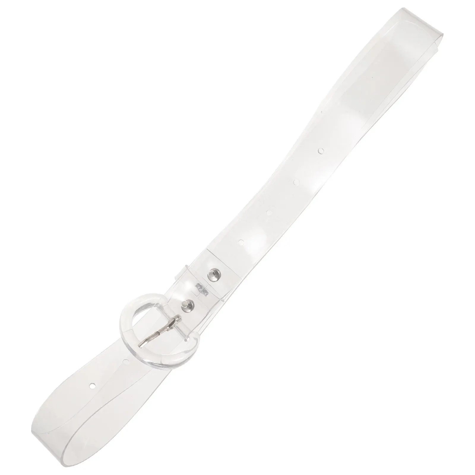 

Transparent Waist Belt Retro Vintage PVC Clear Thin Elastic Women Fashion Accessories Jeans Dress Durable Lightweight