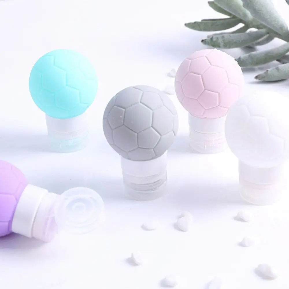 Soccer Ball Shaped Cosmetic Sample Organizer Leakproof Storage Travel Bottle Fragrance Refillable Bottle Vacuum Containers