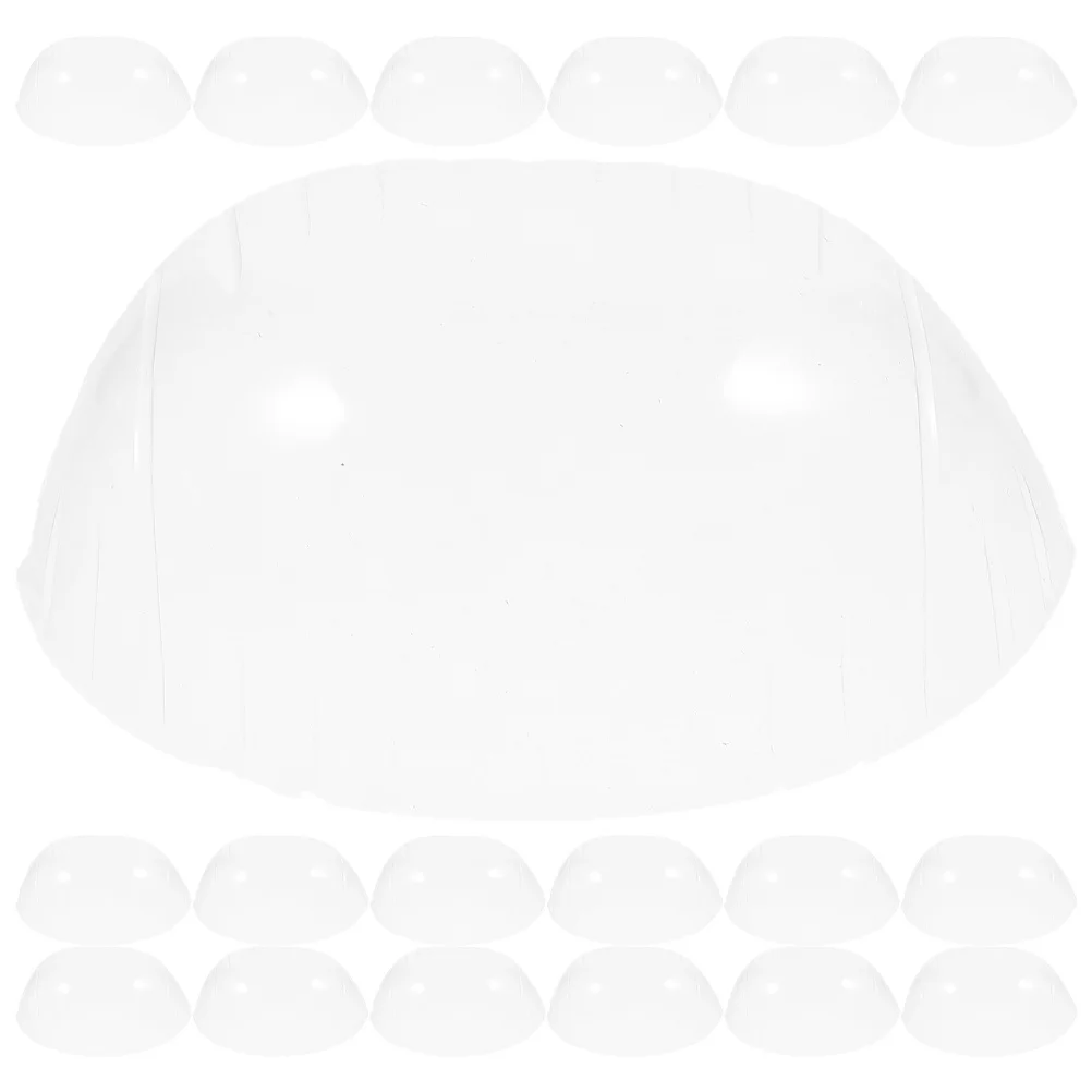 

100pcs Plastic Hat Inserts Cap Liners Inner Support Baseball Cap Shaper Storage Rack For Sports Peak Caps Team Family Use
