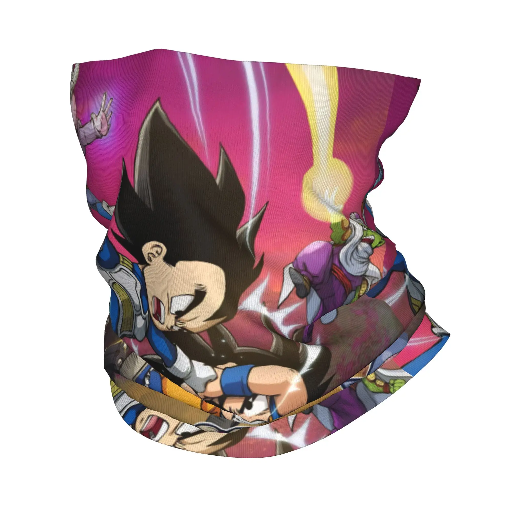 

Dragon Ball DAIMA Bandana Neck Cover Printed Goku And Friends Wrap Scarf Warm Headwear Cycling for Men Women Adult Winter