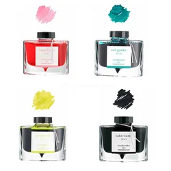 PILOT 50ML INK-50 Natural Color Fountain Pen Ink Iroshizuku Non-carbon 24 Color Ink Non-blocking Fountain Pen Accessories