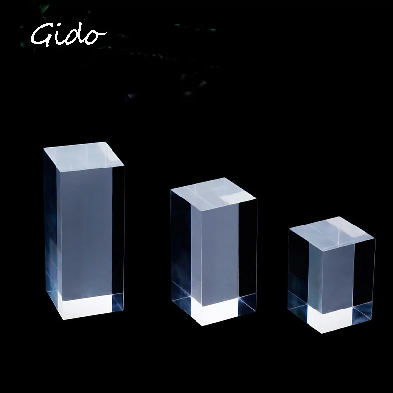 Acrylic Blocks Jewelry Holder Jewellery Organizer Display Stand for Bracelet Necklace Ring Earring Cosmetics Perfume Rack