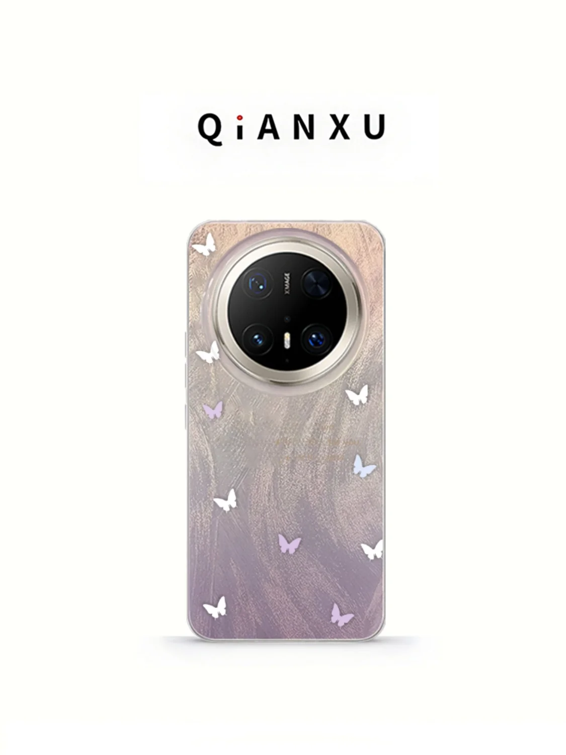 

Mate 70 pro Phone Case Women's Style with Lanyard Dreamy Soft Silicone Protective Cover Anti-Fall Eco-Friendly