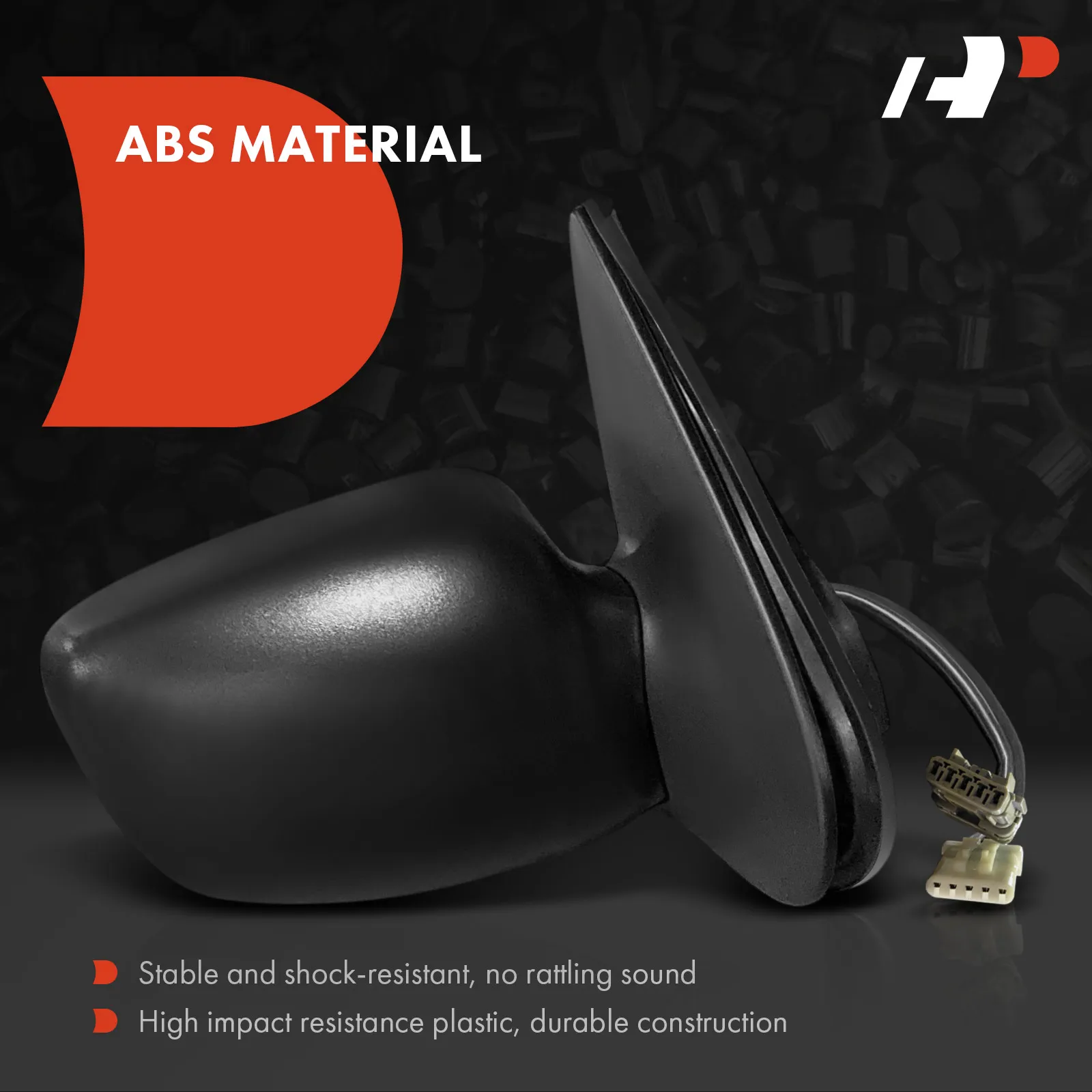 A-Premium Passenger Side Power Door Mirror for Nissan Quest 1999-2002 Mercury Villager 1999-2002 Power Folding Heated