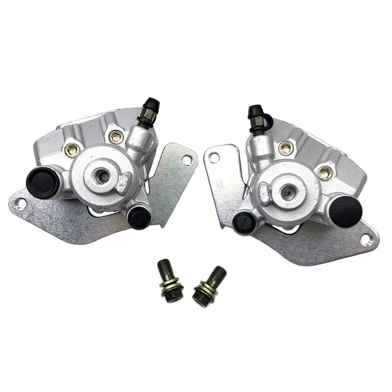 Practical Car Front Brake Calipers W/Pads For Honda Rancher 420 TRX420 Foreman 500 TRX500 45250-HP5-601 45150-HP5-601