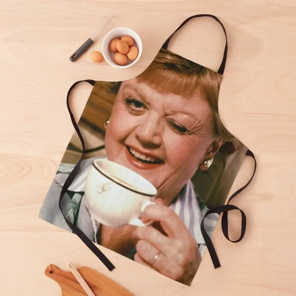 

Angela Lansbury Apron kitchen clothes Chef jacket men For Kitchen For Woman Apron