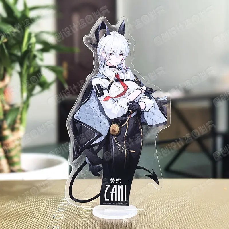 Game Wuthering Waves Anime Figure Acrylic Stand Model Plate Desk Decor Standing Sign Desktop Fans 15cm