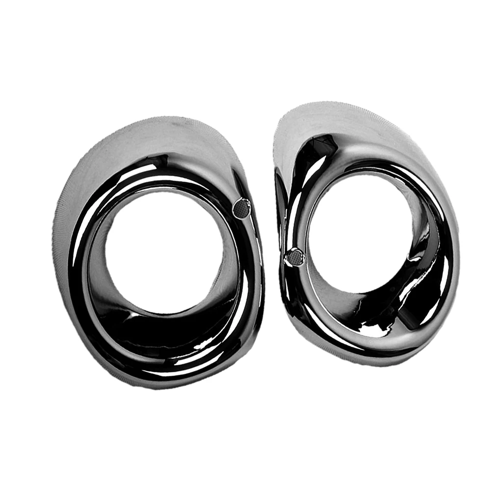 

Cover Trim Bezel Fog Light Lamp 2013 2014 2pcs Practical To Use For Mitsubishi Outlander Front Fog Light Cover