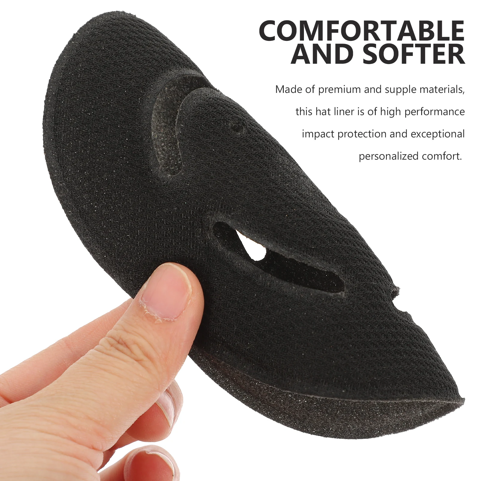 

10pcs Hard Hat Liner Safety Insert Sponge Sweat Absorbent Bump Cap Accessory for Construction Outdoor Workers Protective