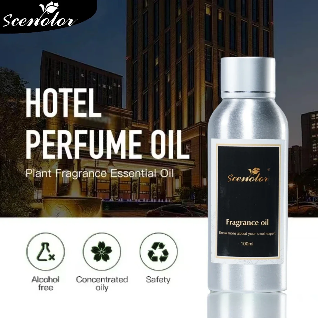 Scenolor Hotel Essential Oil 100ML Aroma Fragrance Oil Aroma Oil Scent Diffuser Essential Oils Oasis Hotels Home Air Freshener