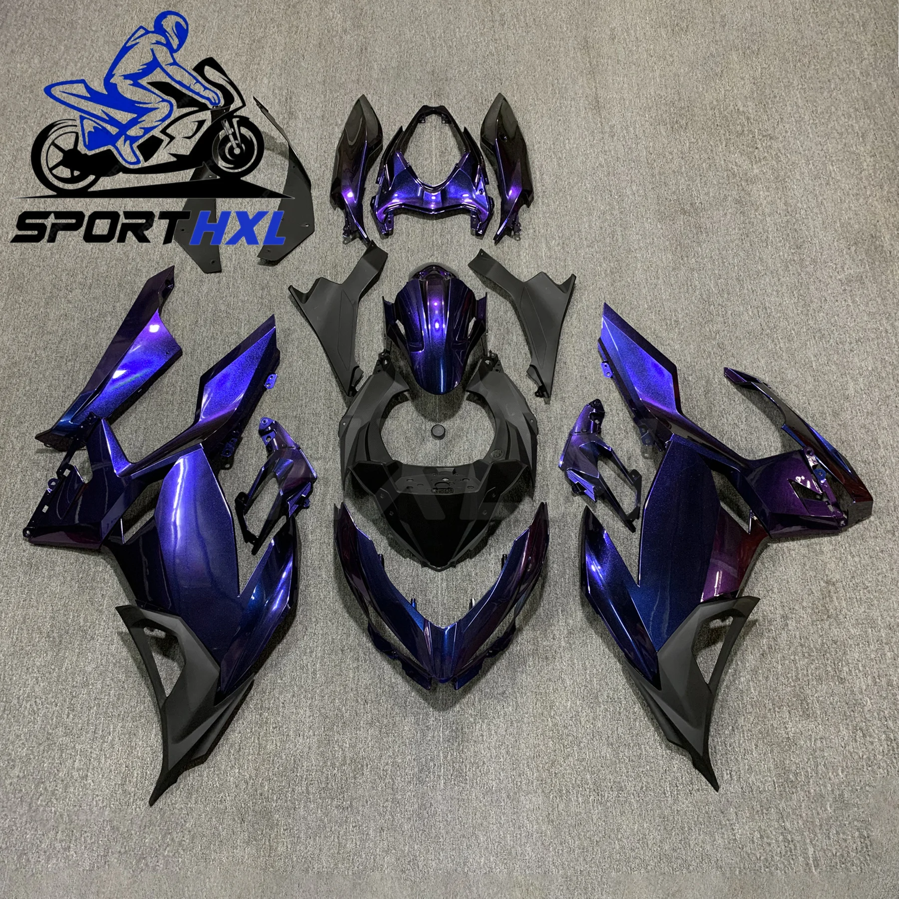 

For Kawasaki Ninja400 ZX400 2018-2021 2022-2023 Motorcycle Solid Plastic ABS Bodywork fairing Fairing kit Full fairing kit