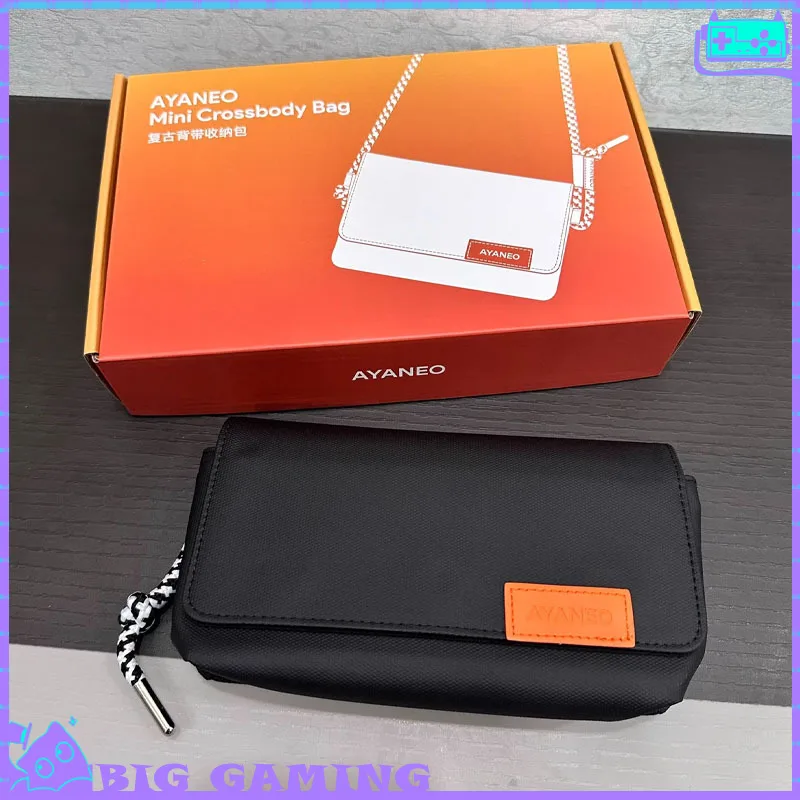 Game Handheld Storage Bag For Ayaneo Pocket Ace Dmg Micro Custom Crossbody Bag Adjustable Drawstring Game Control Accessories