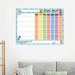 PVC Self Adhesive Whiteboard Paper Wall Decal Sticker Cartoon Pattern Easy Apply Remove Smooth Non Toxic Board Stickers