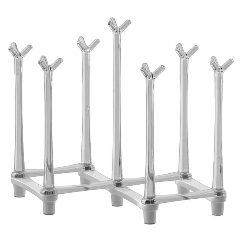 

Стойка для сушки стаканчиков, стойка для сушки бутылок, стойка для сушки кухонных и спортивных бутылок, многоразовая Регулируемая Экономия места