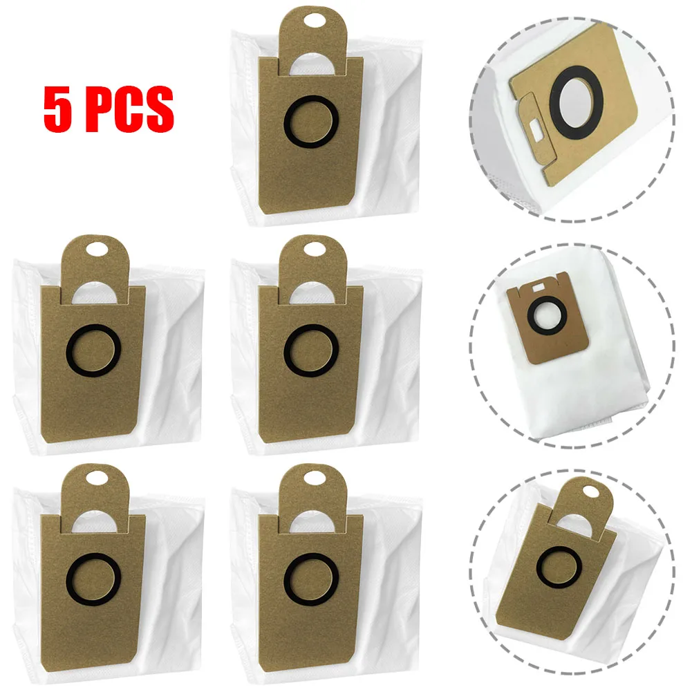 5pcs Accessories Dust Bags Collector Set For IMOU RV-L11-A 3 In 1 Vacuum Cleaner Replacement Spare Part Washable Dust Bag Part