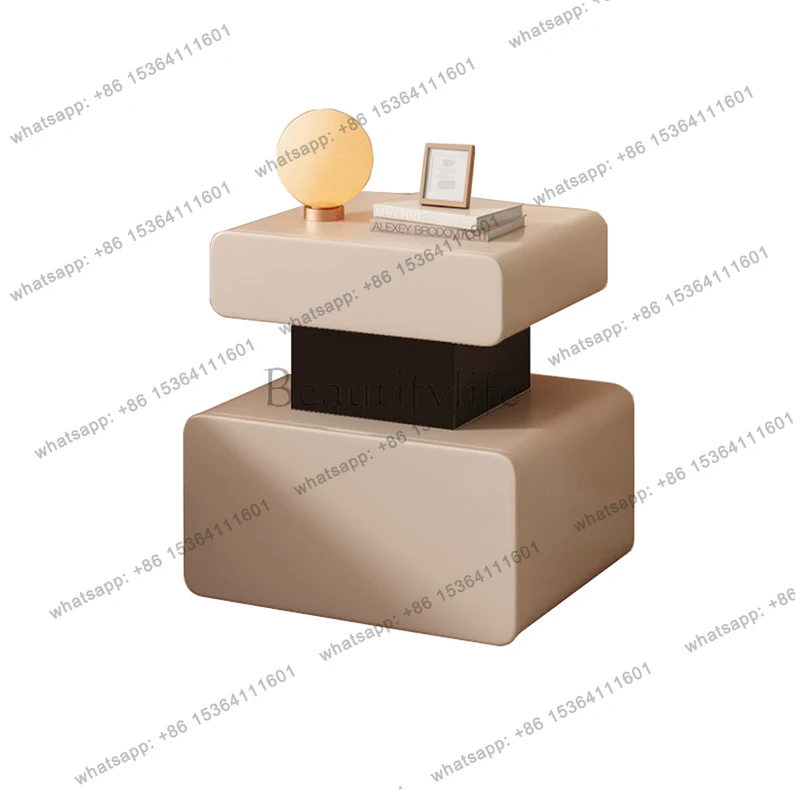 

Luxury Unique Nightstand Aesthetic Modern Nordic Bedside Table Trendy Elegant Comodini Camera Da Letto Bedroom Furniture