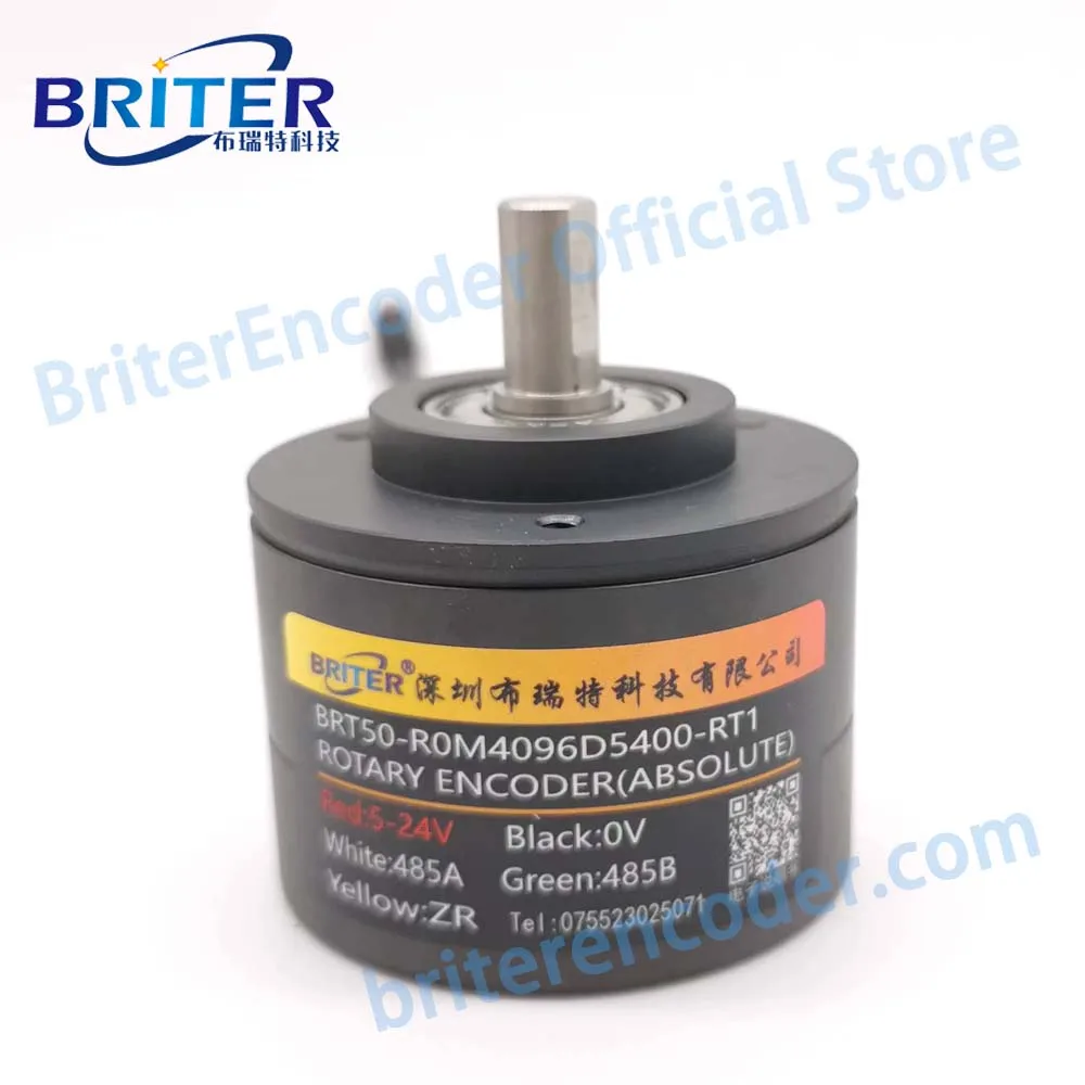 IP68 Waterproof Rotary Encoder Magnetic Multi-turns Absolute CANbus RS485 ModbusRTU, Angle measurement, Power Off Memory Briter