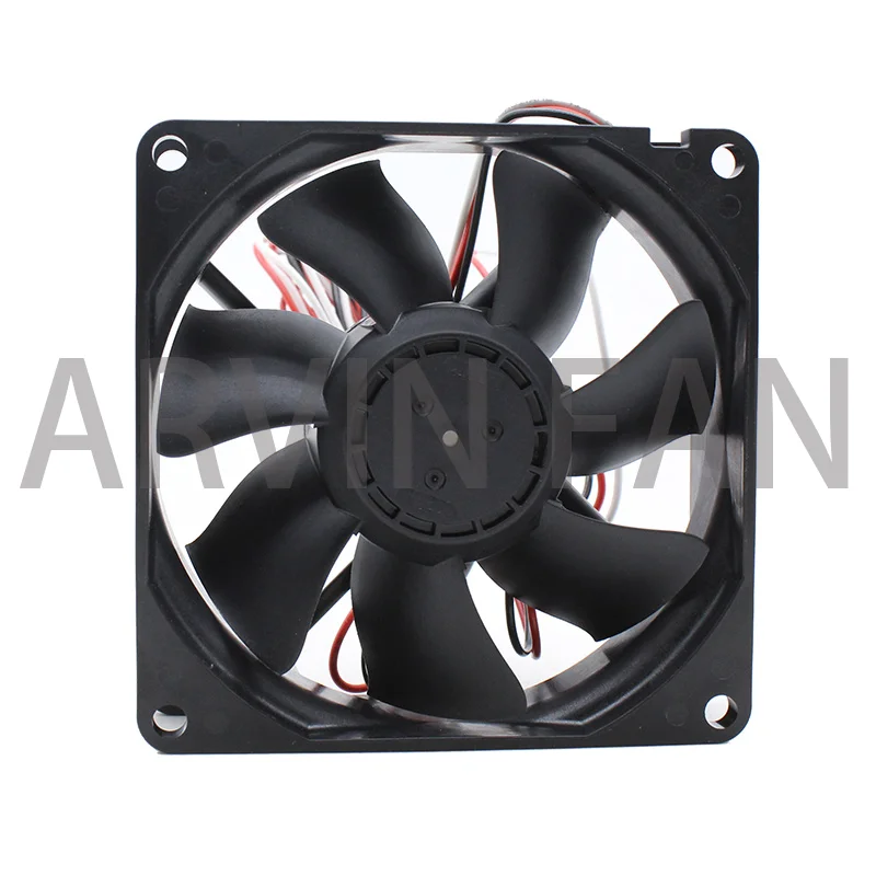 3110SB-04W-B79 12V 0,38A 80x80x25mm Ventilador de resfriamento de servidor de 3 fios