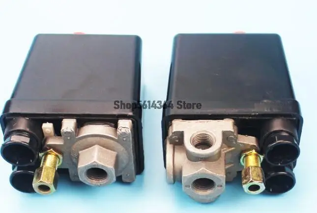 Air Pressure Switch - Single and Four Hole Pressure Control Switch for Air Compressor, Automatic Pressure Controller