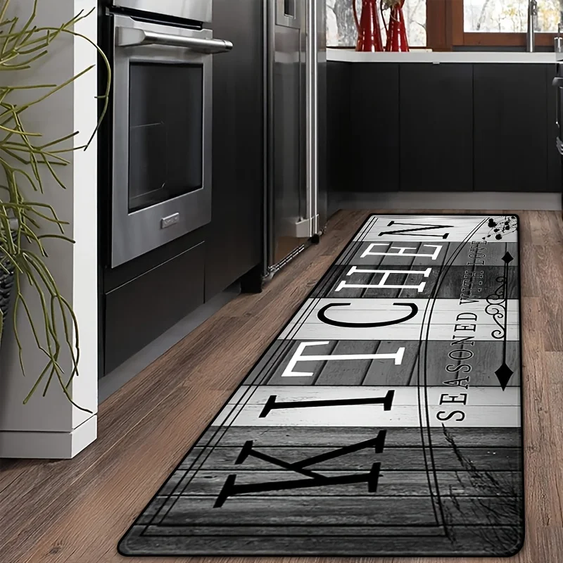 VIKAMA Durable Kitchen Floor Mats At The Entrance Of The Hallway, Corridor, Laundry Room, Living Room, Carpets And Home Decor
