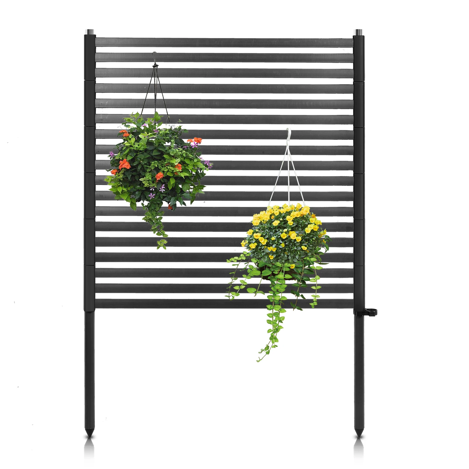 

Декоративный уличный экран-ширма 120 см (В) × 90 см (Ш), отдельно стоящий, для патио и террасы, с возможностью крепления для растений