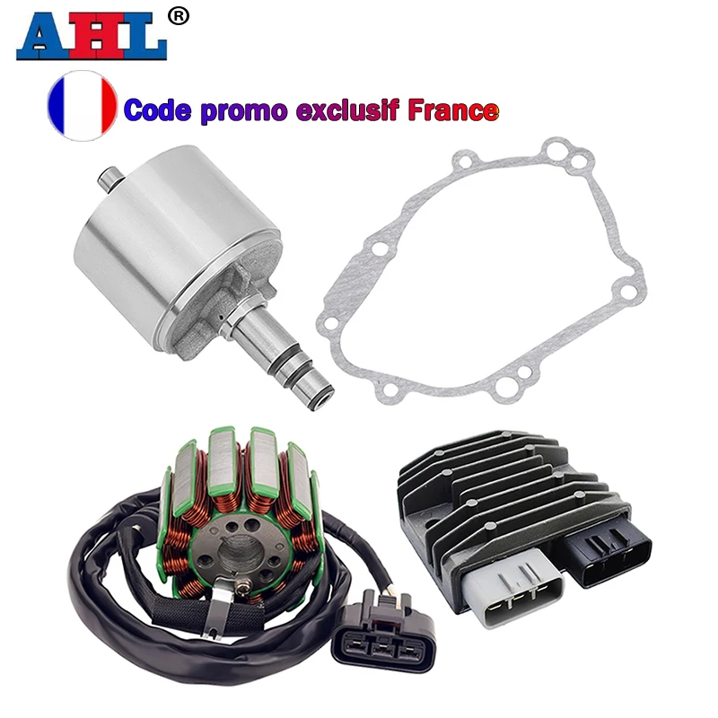 AHL-Joint de redresseur de tension de rotor de volant d'inertie de bobine de stator pour YAMAHA, YZFR1, YZF R1, 2004-2008, FZ1, 2006-2014, FZ8, 2013, 5VTops, 15451-HO 00