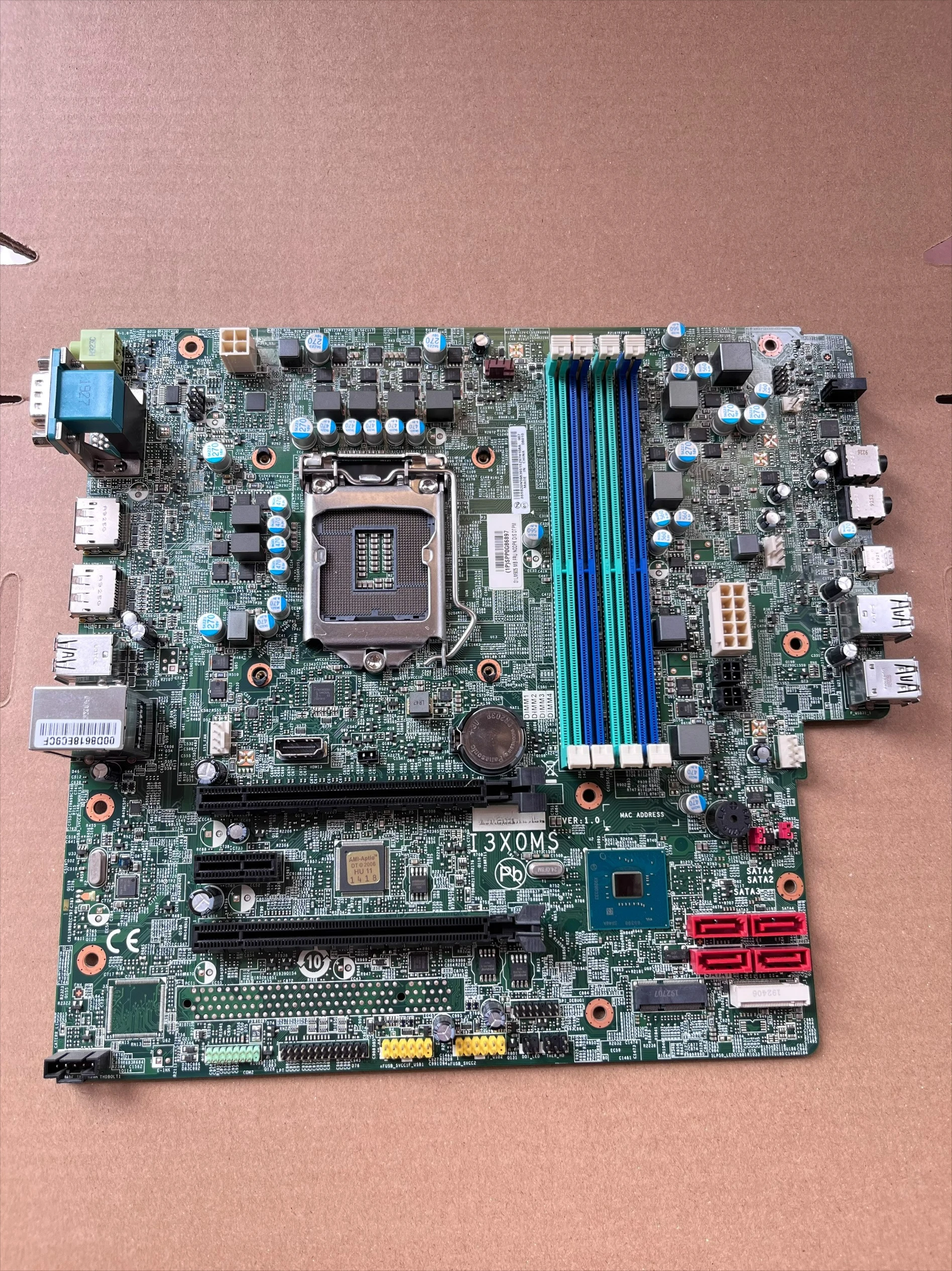 

Для основной платы рабочей станции Lenovo ThinkStation P330 чипсет I3X0MS C246