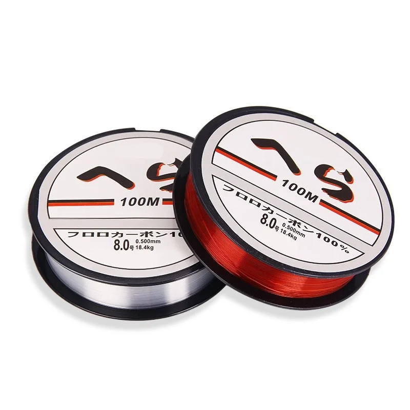 

100M Transparent Nylon Fishing Lines Sinking Super Strong Monofilament Wire High Quality Japan Material Fishing Line for Carp