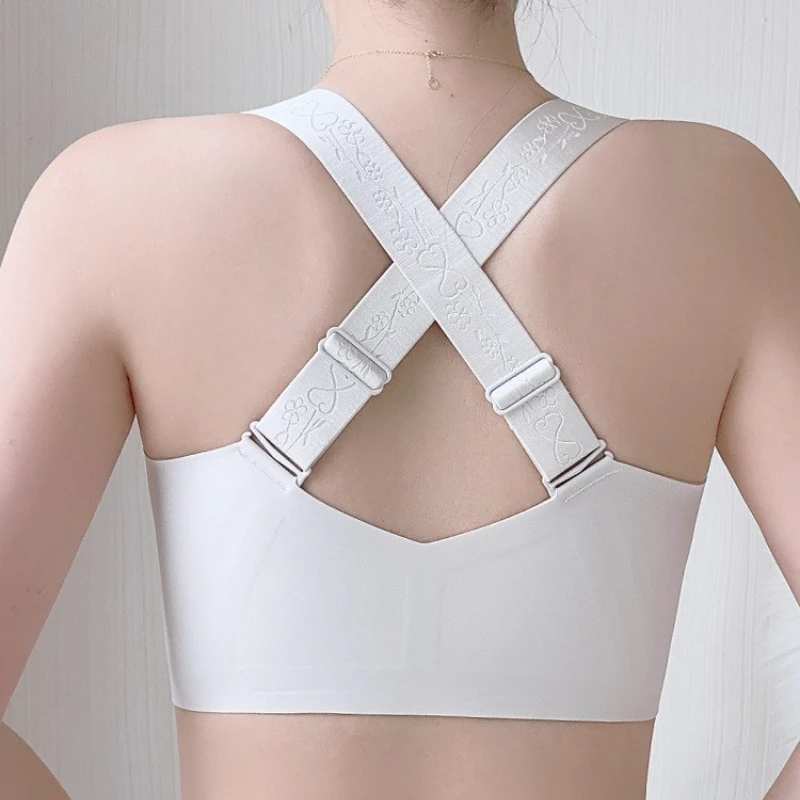 حمالة صدر كبيرة الحجم للنساء ملابس داخلية مثيرة ساخنة ملابس داخلية نسائية بدون أسلاك حمالات صدر بدون خياطة حمالة صدر دانتيل علوية للنساء Bralette De Mujer