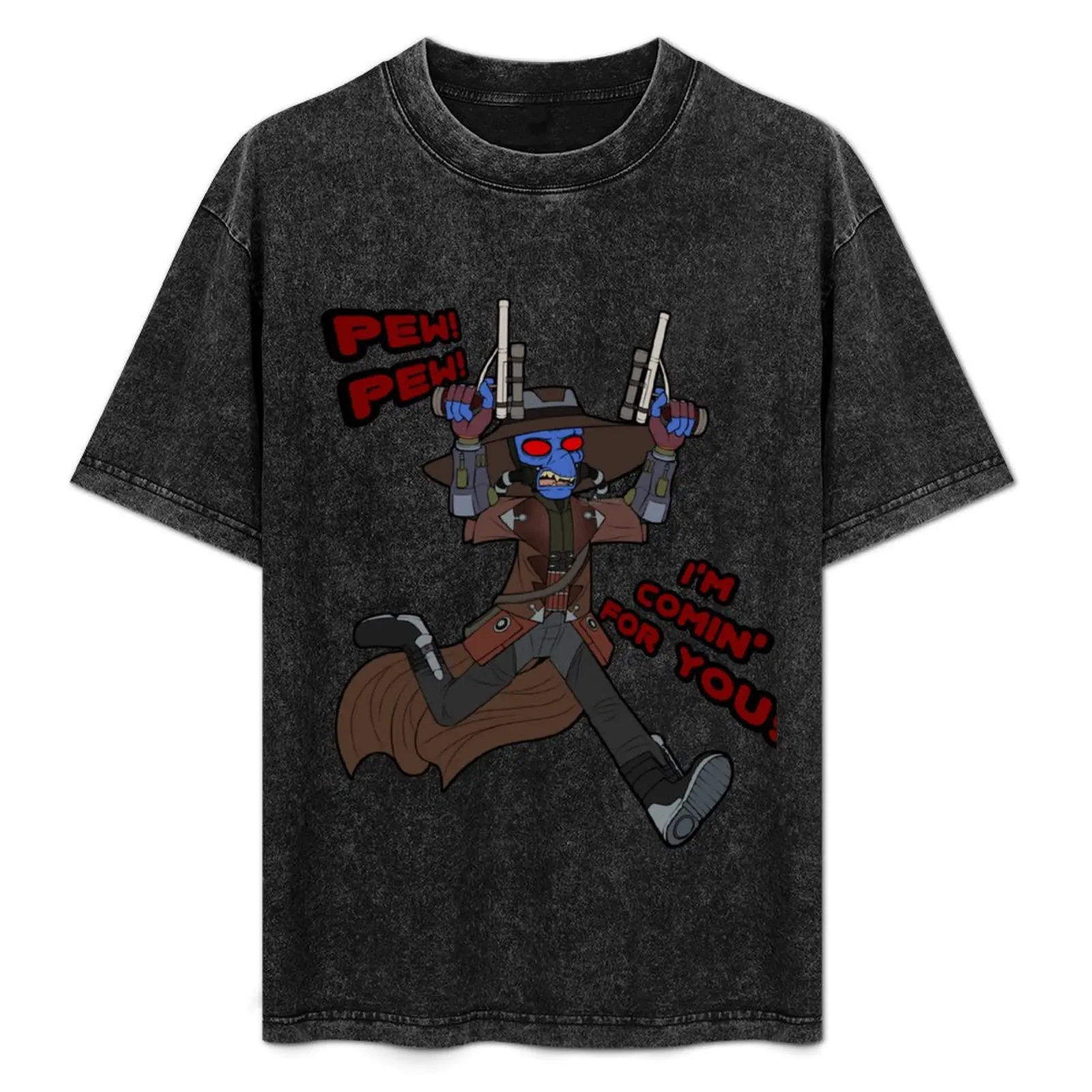 

cad bane T-Shirt Simple Line Art Print Tee