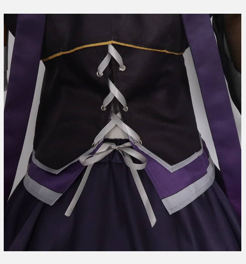 Anime Vtuber Nijisanji V Flower V3 V4 Costume Cosplay Gynoid Costume di Halloween per uomo donna