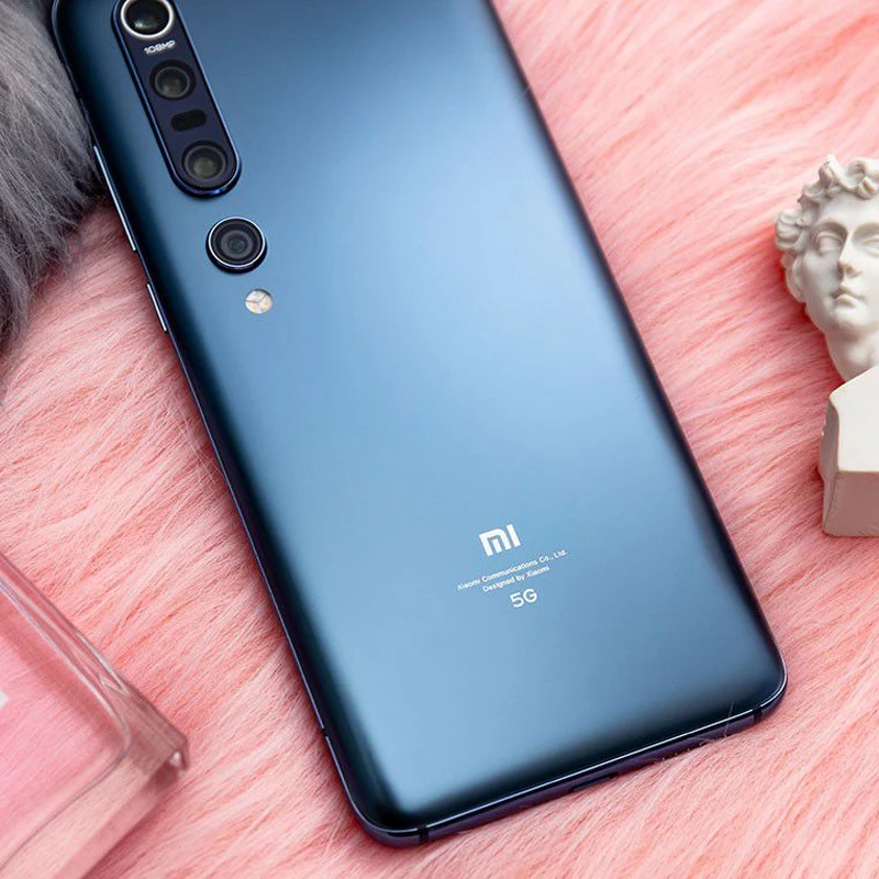 هاتف Xiaomi 10 الذكي Snapdragon 865 MI 10 100MP كاميرا 4780mAh بطارية MultiLink الإصدار العالمي MIUI 11 5Gused الهاتف