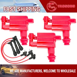 3PCS HIGH ENERGY IGNITION COIL 90919-02216 For TOYOTA Lexus GS300 IS300 SC300 Supra 1JZ 2JZ GE GTE 98-05 3.0L 9091902216 UF228