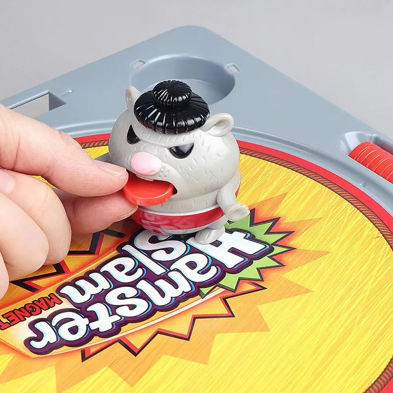 New Wrestling Hamster Sumo Double Multiplayer Battle Party Children's Gift Puzzle Creative Desktop Wedding Toy