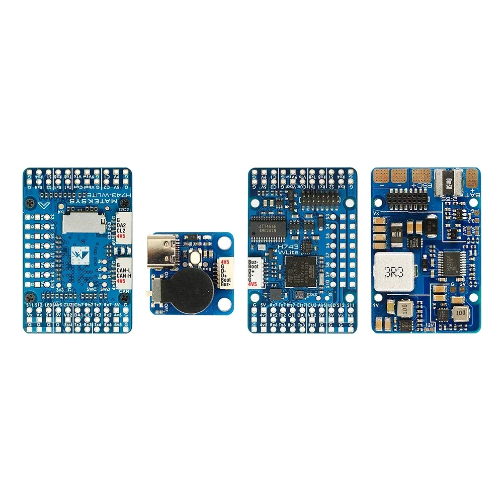 Matek H743-WLITE ICM42688-P ardupilot inav controlador de vôo osd at7456e 2-6s 20mm para fpv multirotor avião drone de asa fixa