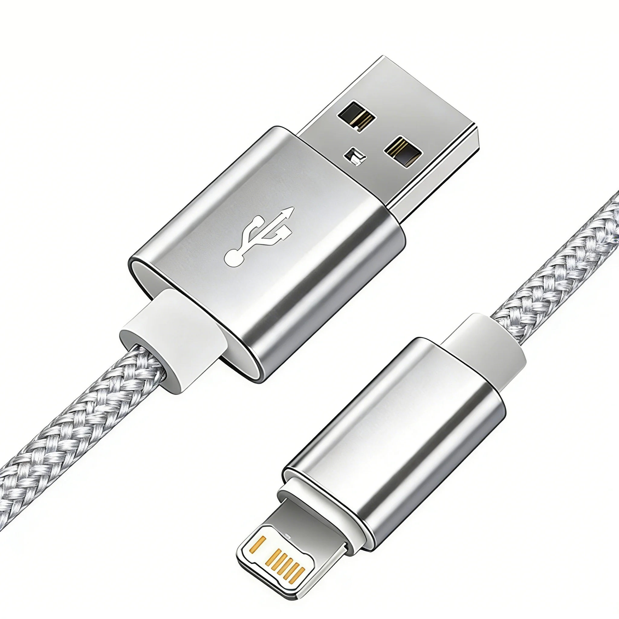 Fast Charging Braided USB Charging Cable For iPhone 11 12 13 Pro 14 Plus XS Max XR X 6S 7 8 Plus SE Rapid Charge USB Data Cables