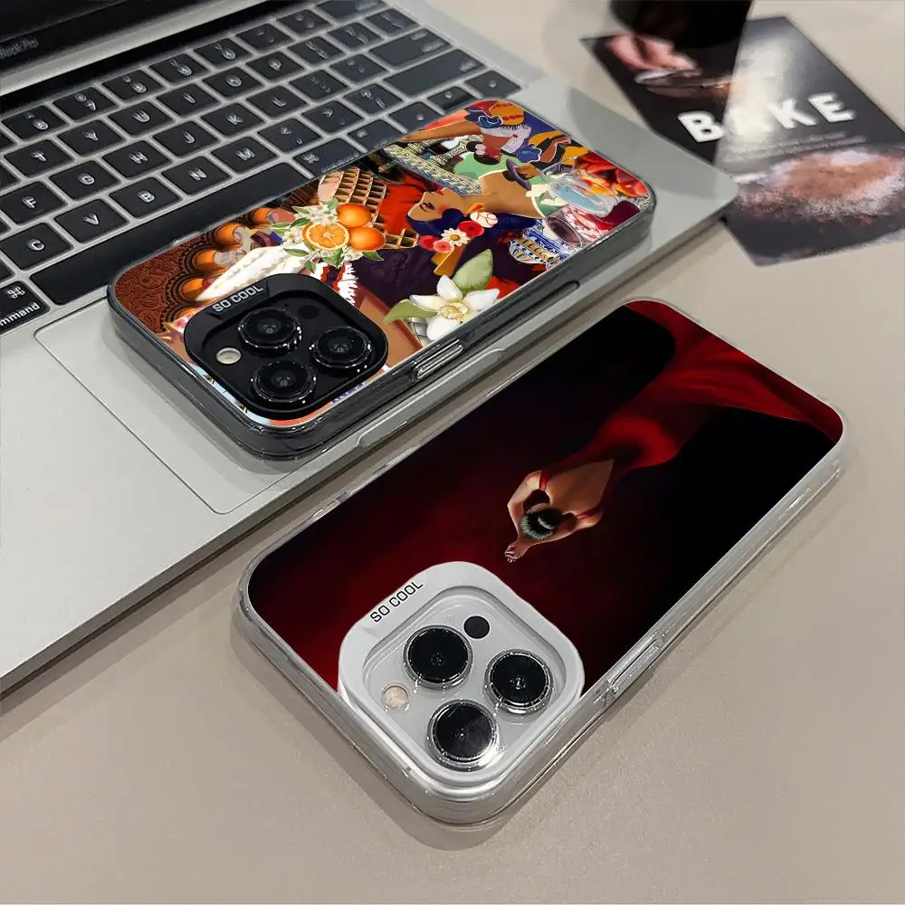 

Spain Flamenco Translucent Mobile Phone Case for iPhone 17 16 15 14 13 12 11 X XR XS Air Pro Max Plus Colorful Cover