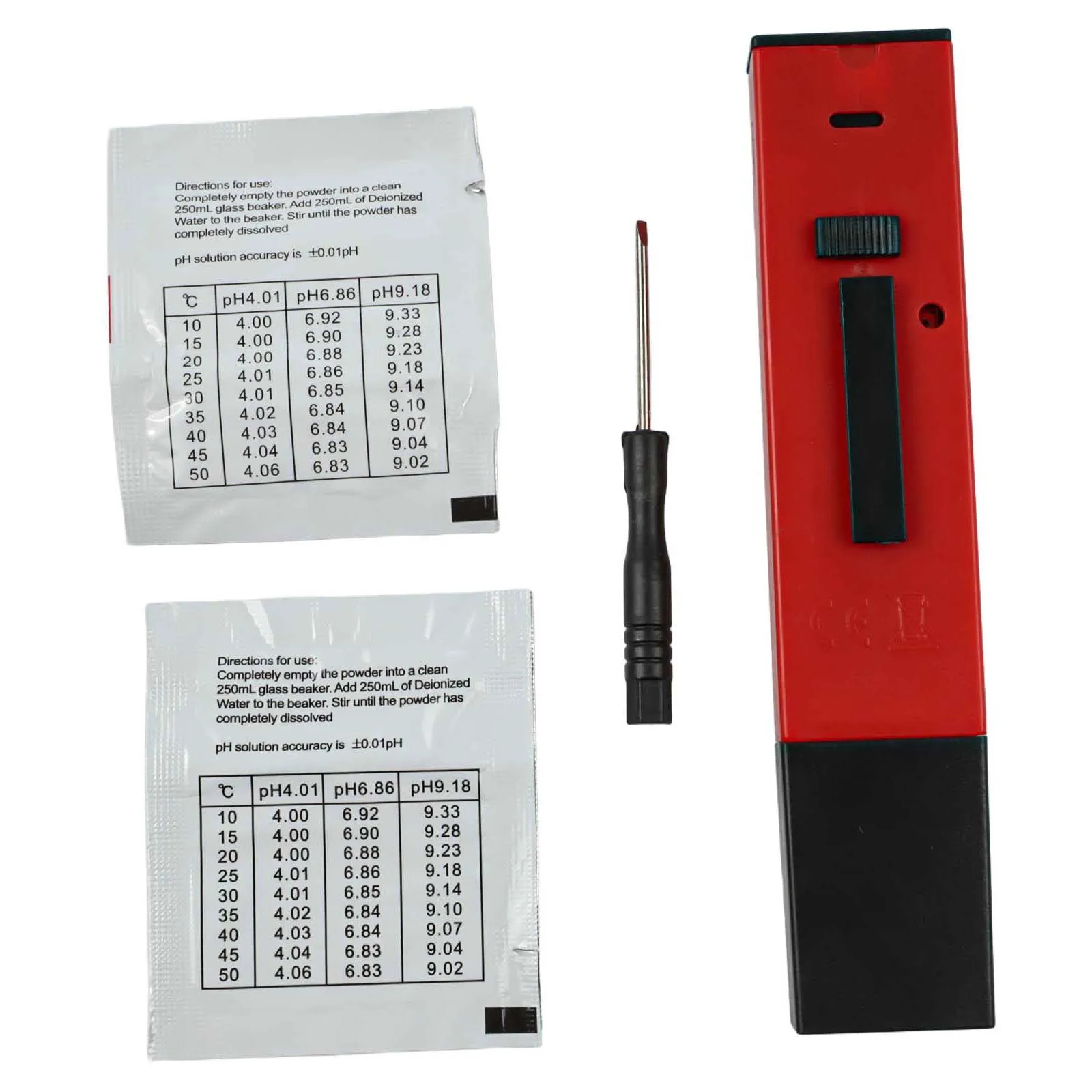 User Friendly pH Meter for Reliable Testing of Aquarium and Pool Water Features Automatic Temperature Compensation