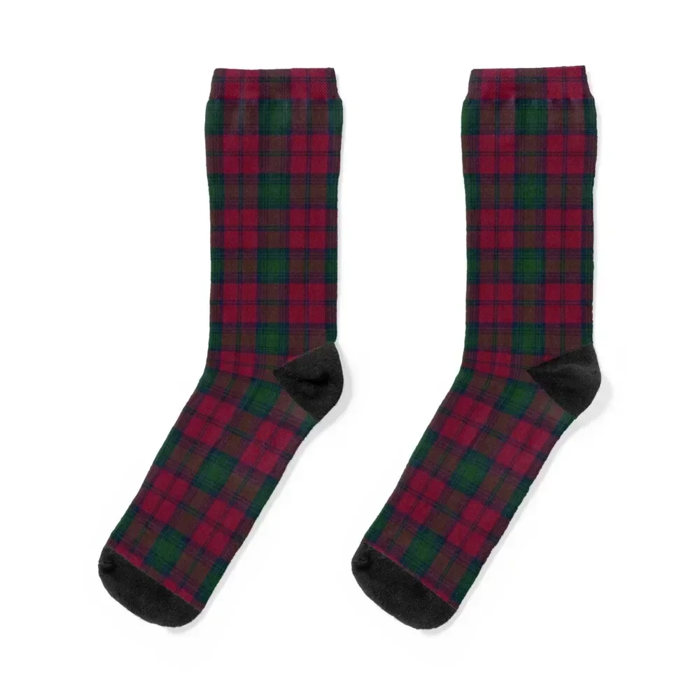 

Clan Lindsay Tartan Socks anti-slip hip hop warm winter Lots Socks For Man Women's