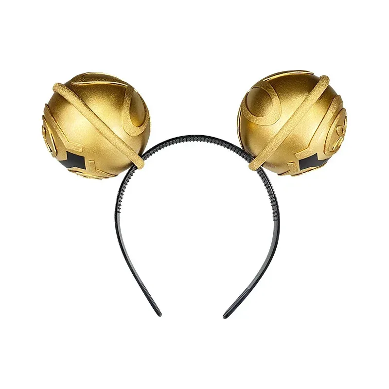 원신 임팩트 야오야오 코스프레 헤드웨어 골든 빅 벨 볼 헤어핀 헤어밴드 헤어 액세서리 사진 촬영 소품 액세서리v;6,a'3.