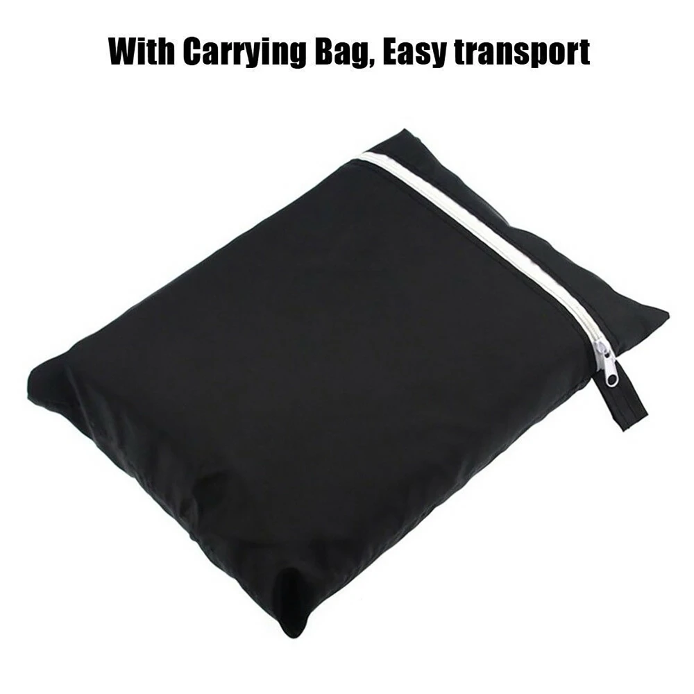 الجبهة Wwindshield سحب غطاء أسود أكسفورد القماش مقاوم للماء ظلة غطاء حامي مع 2 أضواء عالمية ل قافلة RV #3