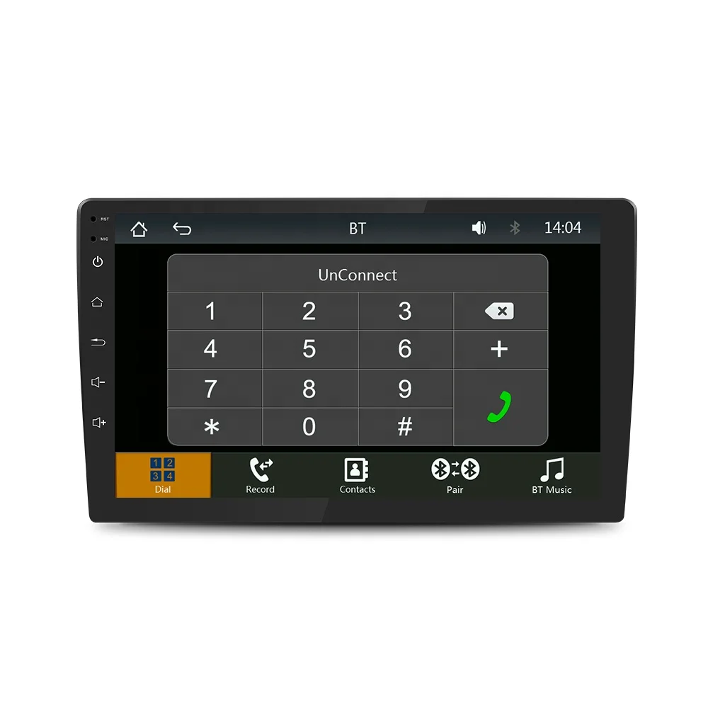 GM MP5 player with Linux system Car multimedia player with IPS 1024 * 600 2.5D touch screen carplay