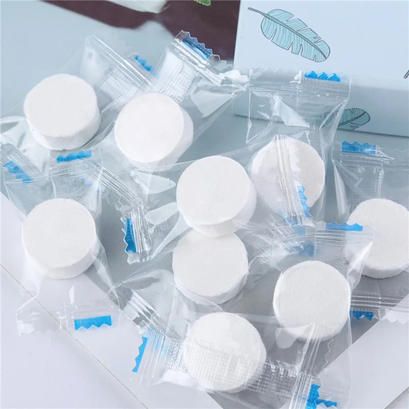 

RMWIN-400Pcs Disposable Compressed Towels Tablet Capsules Washcloth Travel Camping