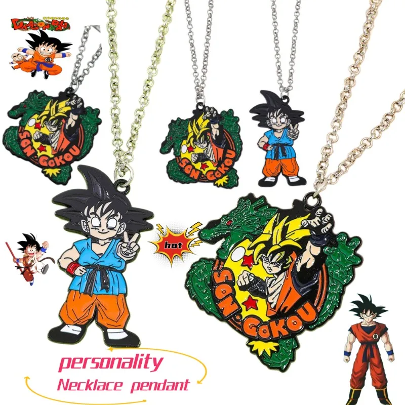 Dragon Ball pendant necklace, cute, fashionable, creative, cartoon kawaii simple necklace pendant, birthday gift for friends